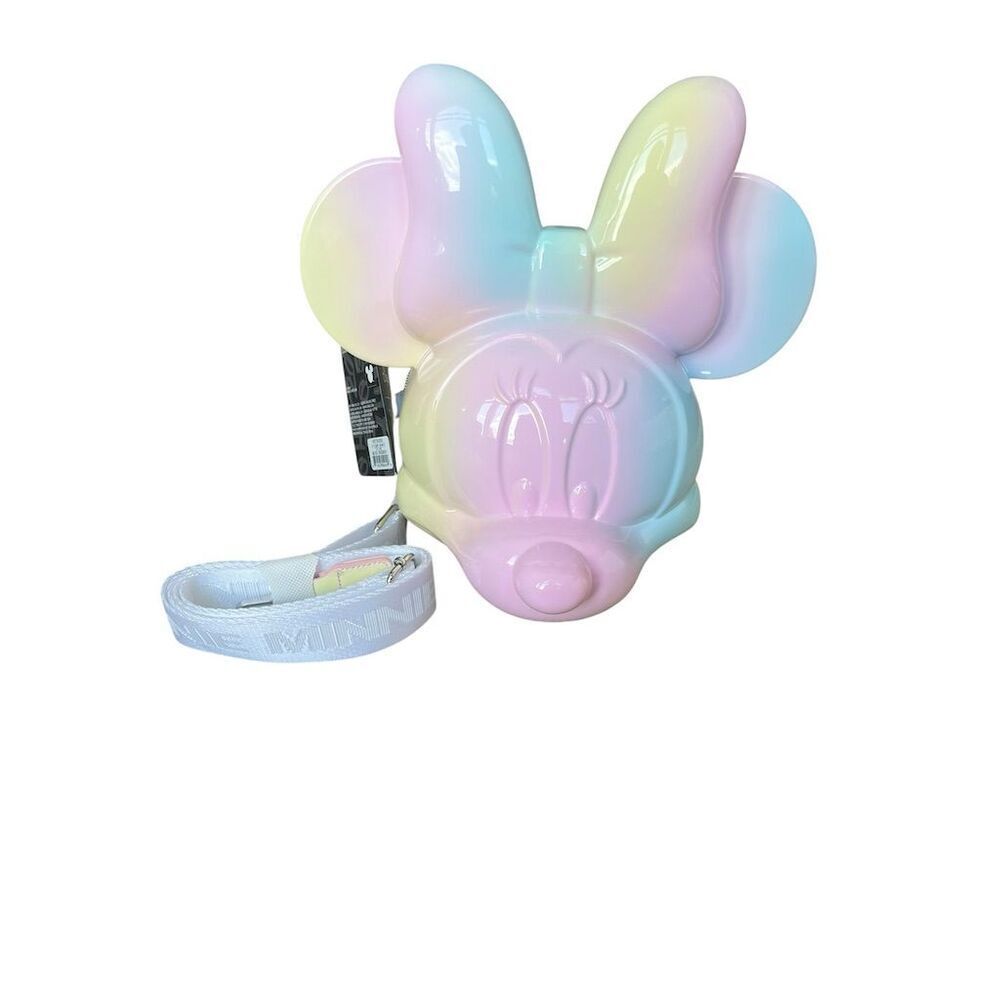 NWT RARE Loungefly Disney Minnie Mouse Pastel‎ Tie-Dye Crossbody Bag